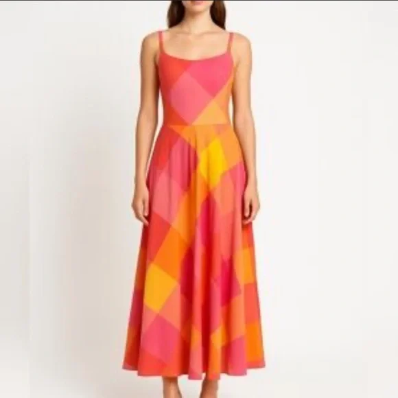 knee length dresses for ladies Liz Claiborne Vintage Coral Belted Shirt Dress, 12 – Second Serve Resale main image 0